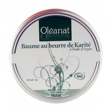 Oleanat Baume au beurre de karité et huile d'argan 100ml onaturel