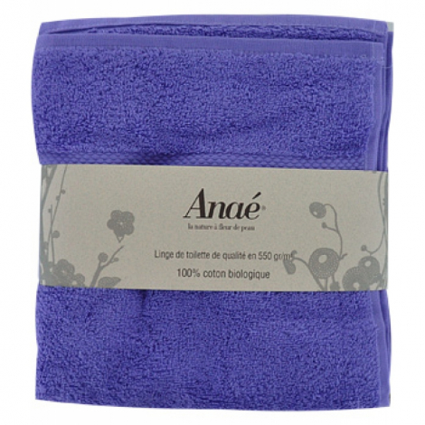 Anae Serviettes de toilette Lavande 50x100cm 550g/m2 Anae