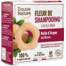 Douce Nature Fleur de Shampooing solide cheveux secs Argan Argile rouge 85g