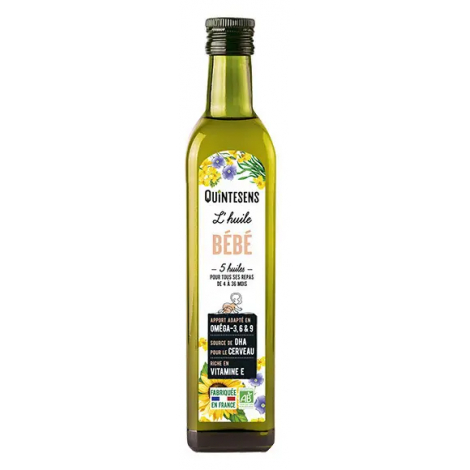 Quintesens L'huile Bio des Bébés (4 à 36 mois) 250ml Quintesens
