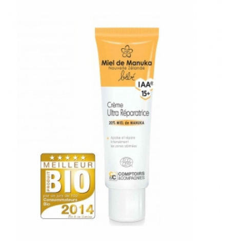 Comptoirs Et Compagnies Crème ultra réparatrice bébé 20% Miel de Manuka IAA15 40ml