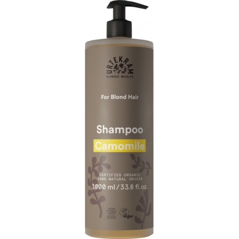 Urtekram Shampoing Camomille pour cheveux blonds 1l Urtekram