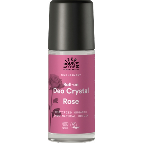 Urtekram Déodorant bille Roll On Deo Crystal à la Rose 50ml Onaturel