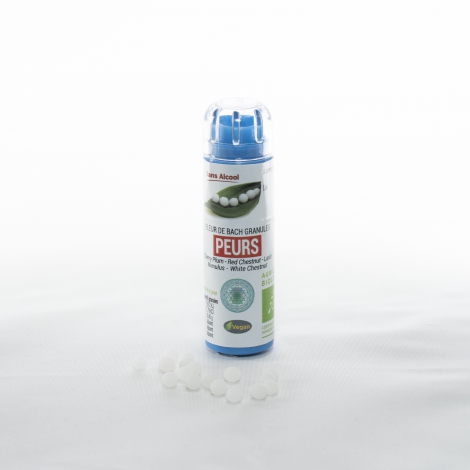 Kosmeo Complexe Fleurs de bach Peurs 130 granules Macérat aqueux