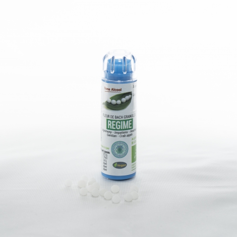 Kosmeo Complexe Fleurs de bach Régime 130 granules Macérat aqueux