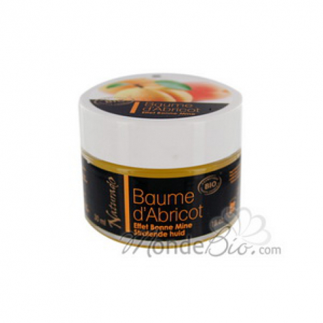 Naturado Baume d'Abricot cocktail d'actifs anti âge effet bonne mine 30ml
