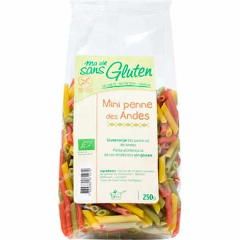 Ma Vie Sans Gluten Mini Penne des Andes sans gluten 250g