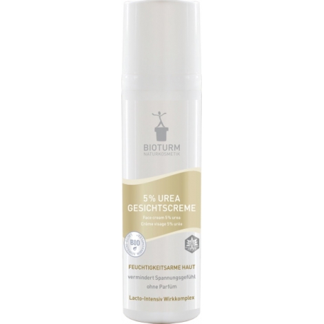 Bioturm Crème visage 5% d'urée 75ml Bioturm