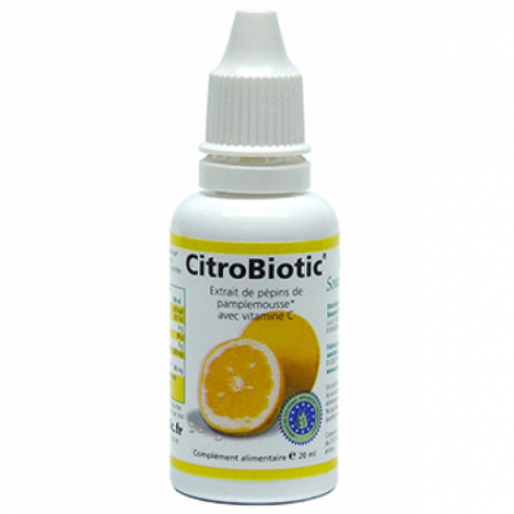 Citrobiotic Extrait de pépins de Pamplemousse 20 ml Citrobiotic