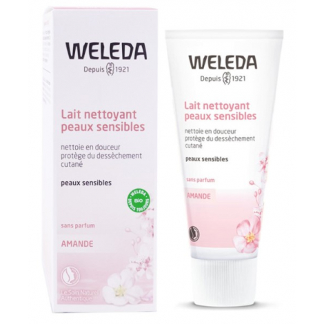 Weleda Lait nettoyant Peaux sensibles 75ml Weleda