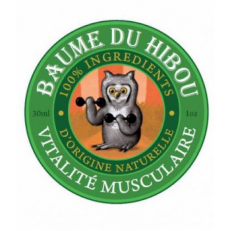 Baume Du Hibou Baume de massage vitalité musculaire 30 ml