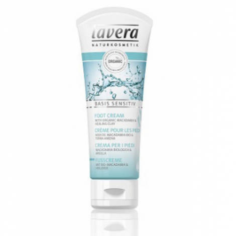 Lavera Crème pour les pieds Macadamia et Terra amena BASIS 75ml