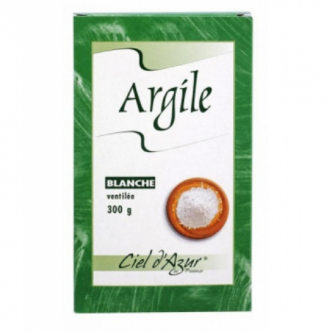Ciel D Azur Argile blanche Kaolin en boite 300g