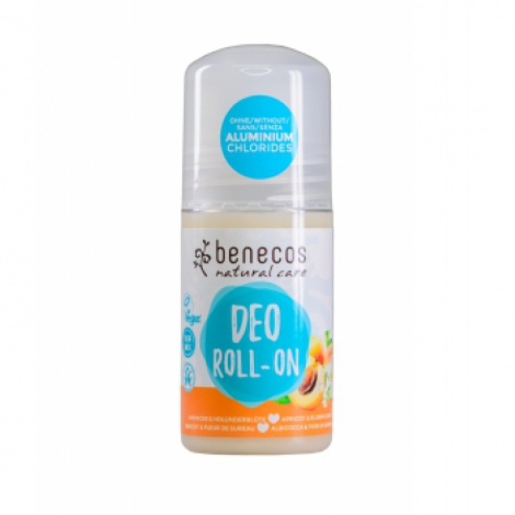 Benecos Déodorant Roll on Abricot et Fleur de sureau 50ml Benecos