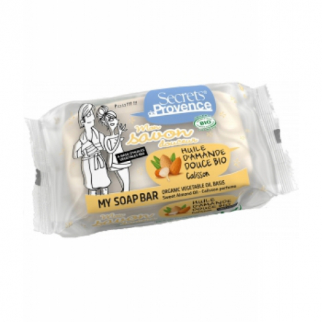 Secrets De Provence Mon savon douceur huile d'amande douce Parfum Calisson 100g