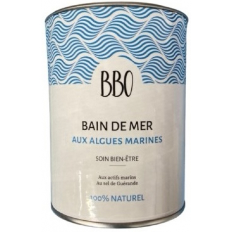Bio Bretagne Ocean Bain de mer au sel de guérande 100% naturel 800g Bio Bretagne Ocean Onaturel