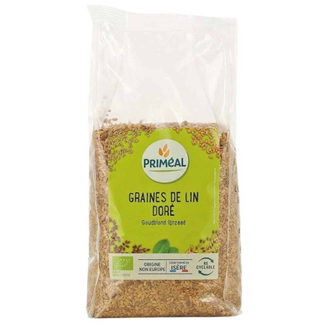 Primeal Graines de lin doré 500g Primeal
