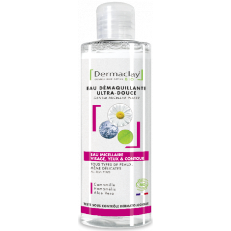 Dermaclay Eau démaquillante tous types de peaux ultra douce 300ml