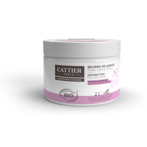 Cattier Beurre de karité Fleur des Iles 100g Cattier