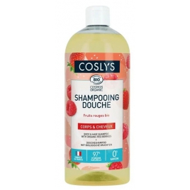 Coslys Shampoing douche Vitaminé aux Fruits Rouges 1L Coslys