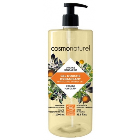 Cosmo Naturel Bain douche Fruité Orange Mandarine 1L Cosmo Naturel