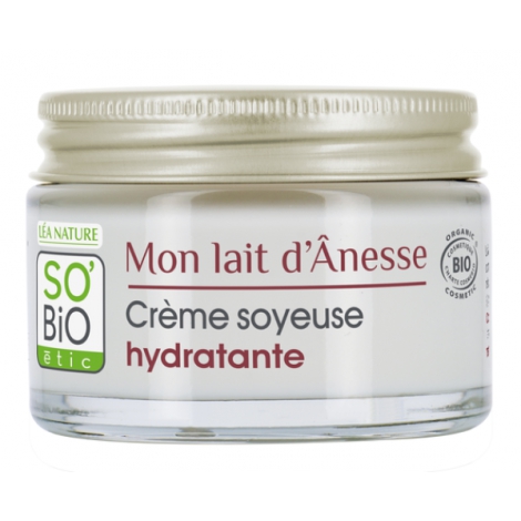 So'Bio étic Crème soyeuse hydratante au lait d'anesse 50ml So'Bio étic