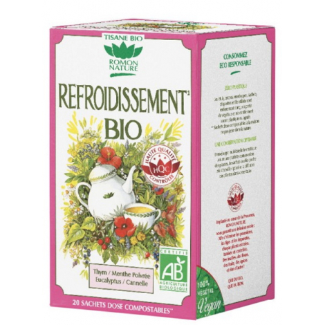Romon Nature Tisane Refroidissement bio 20 sachets Romon Nature