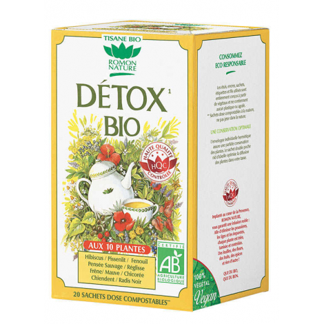 Romon Nature Tisane complexe Détox 20 sachets 32g