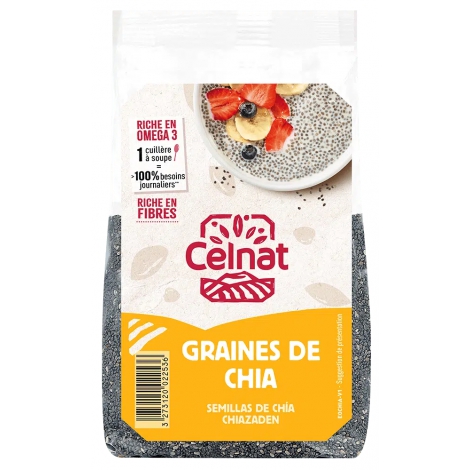 Celnat Graines de Chia 250g Celnat