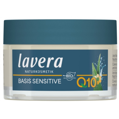 Lavera Crème de nuit anti rides à la coenzyme Q10 50ml Lavera