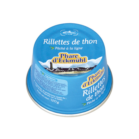 Phare d' Eckmuhl Rillettes de Thon 120g Onaturel