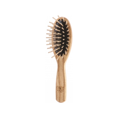 Tek Petite Brosse ovale en Frêne naturel