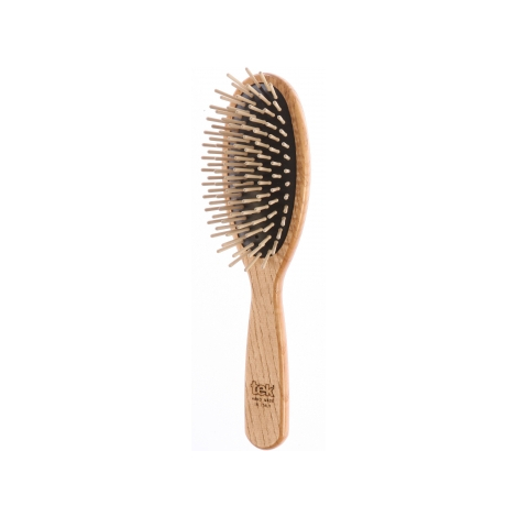 Tek Grande Brosse ovale en Frêne naturel