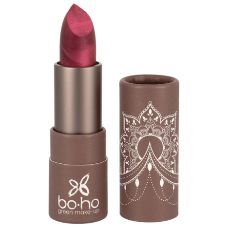 Boho Green Rouge à Lèvres nacré transparent 406 cassis 3.5g Boho Green