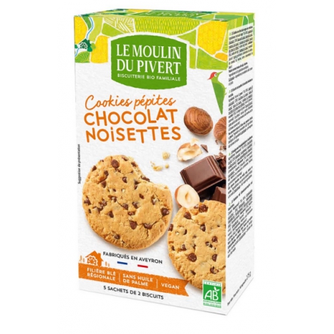 Le Moulin Du Pivert Cookies Pépites de Chocolat 175g Le Moulin Du Pivert