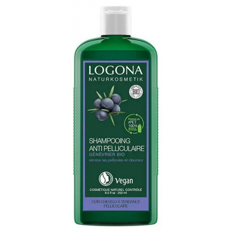 Logona Shampooing Antipelliculaire au genévrier 250 ml Logona