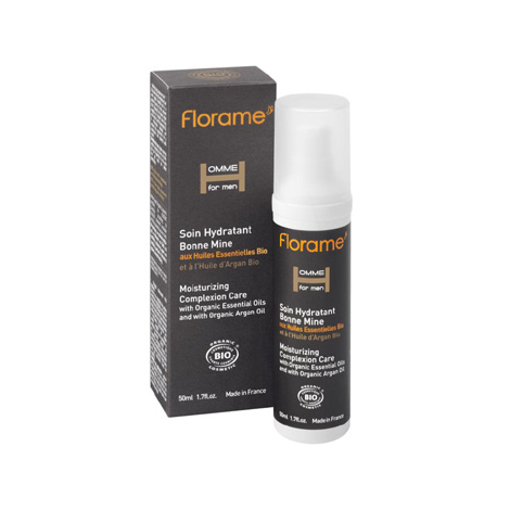 Florame Soin hydratant Bonne Mine Homme à l'huile d'Argan 50ml
