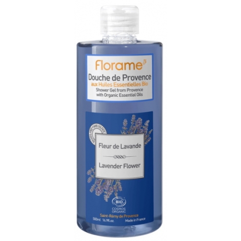 Florame Gel douche de Provence Fleurs de Lavande 500ml Onaturel