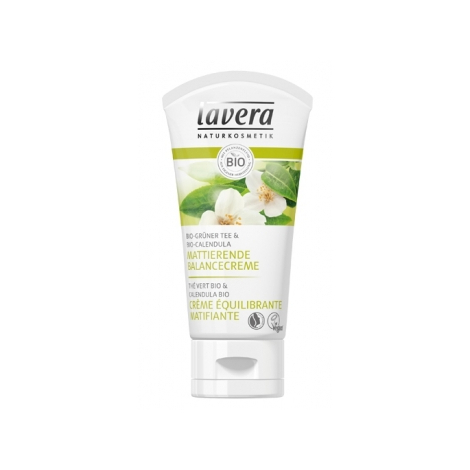 Lavera Crème équilibrante matifiante Thé vert bio 50ml