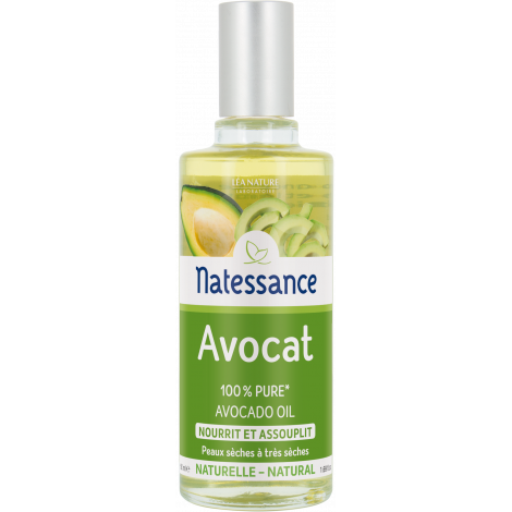 Natessance Huile Nourrissante d'avocat 50ml