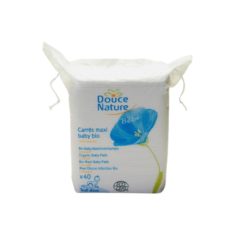 Douce Nature 60 carrés Maxi Baby coton bio et équitable