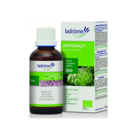 Ladrome Extrait de plantes fraîches Artichaut bio 50ml
