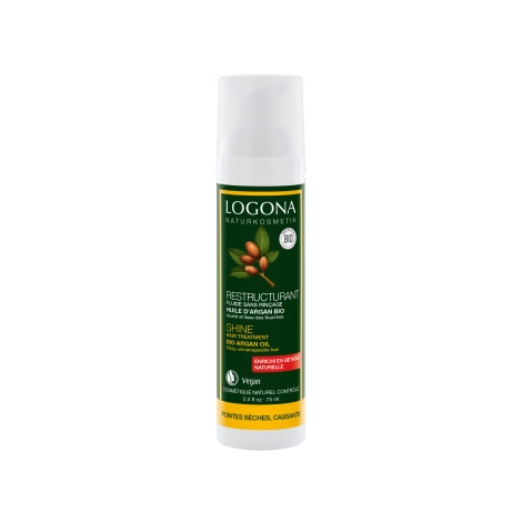 Logona Fluide Brillance Spécial Pointes Argan 75 ml