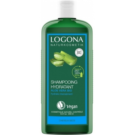 Logona Shampooing Hydratant Aloe Vera 250 ml