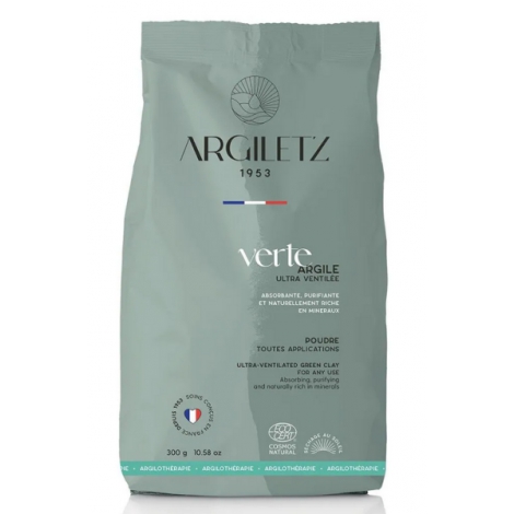 Argiletz Argile verte ultra ventilée 300g Argiletz