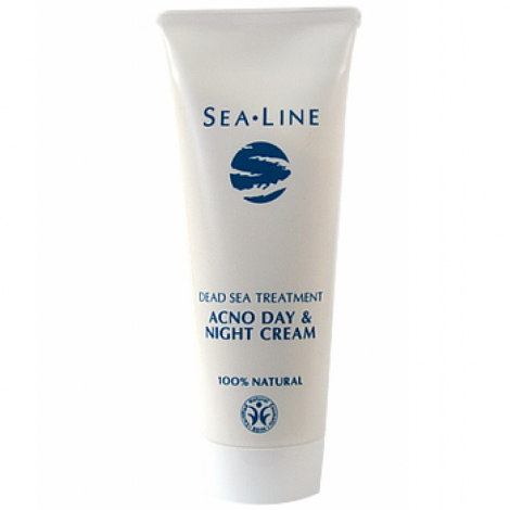 Sealine Crème jour et nuit pour l'acné Mer Morte Acno face cream 75ml Onaturel contre les boutons d'acné