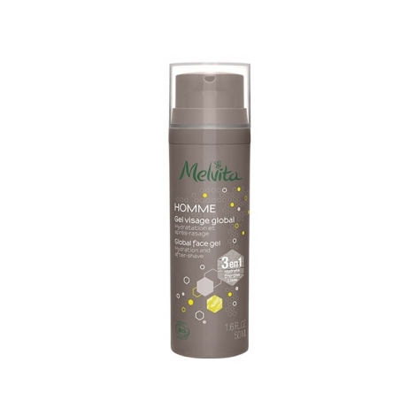 Melvita Gel visage global 3 en 1 50ml