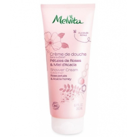 Melvita Crème de douche pétales de roses et miel d'acacia 200ml