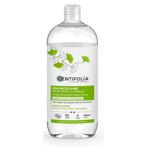 Centifolia Eau Micellaire pour toute la famille 500ml Centifolia