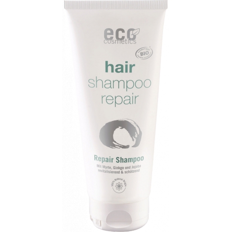 Eco Cosmetics Shampoing réparateur Huile de Jojoba Ginkgo et Myrte 200ml brillance et soin Onaturel